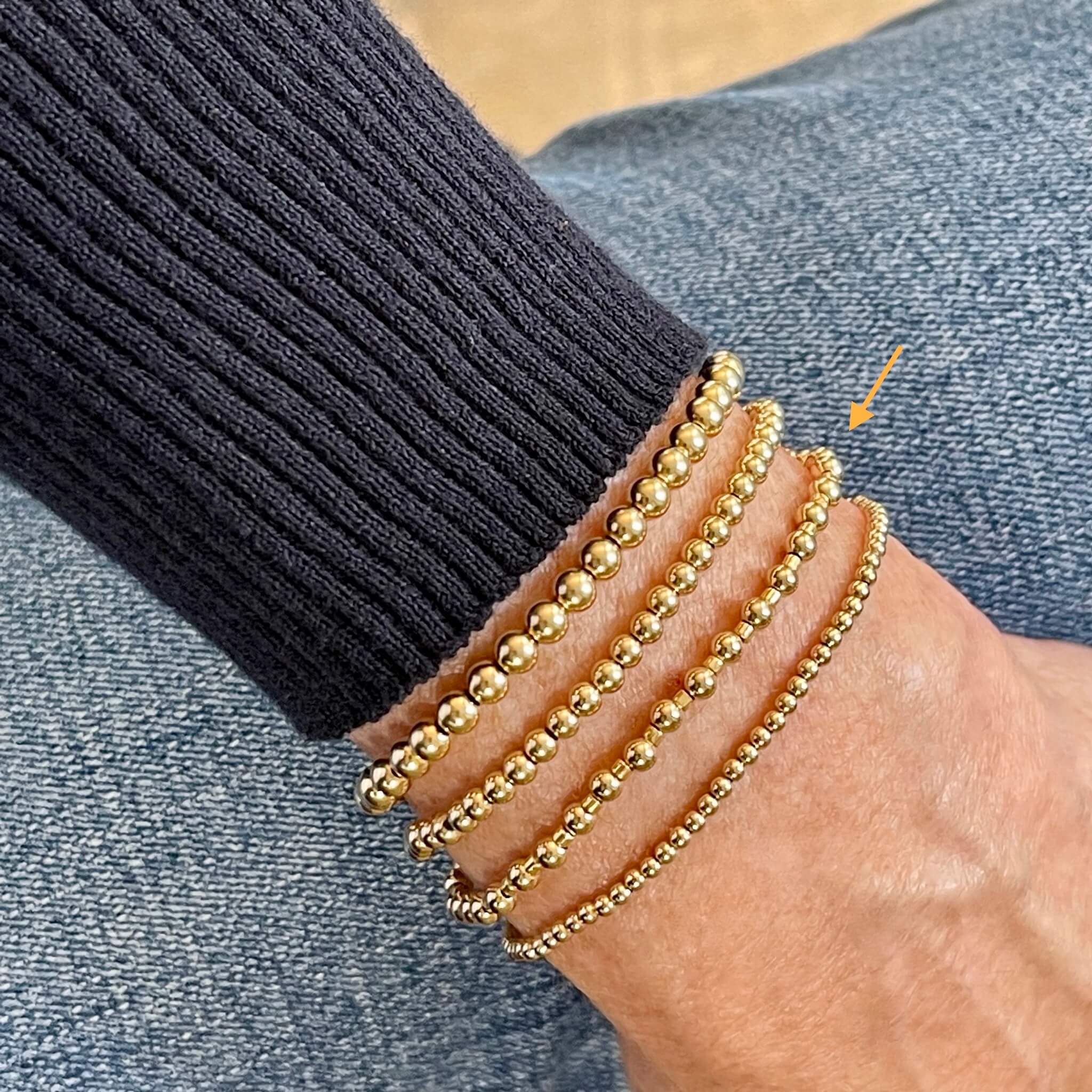 Addison Stretch Bracelet in Gold | Kendra Scott