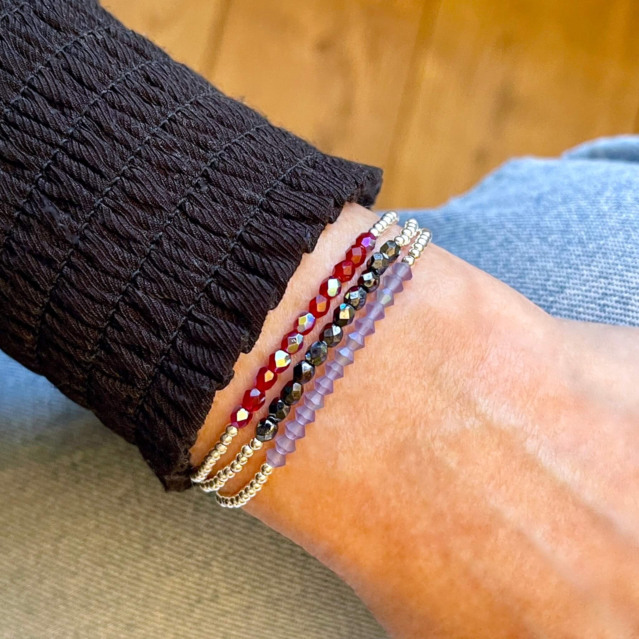 Natural Stone Meditation Beads Bracelet 6mm Width, Fashionable Mix Colors,  Elastic Copper Material, Antifatigue Drop, Unisex Design From Bde_jewelry,  $0.87 | DHgate.Com