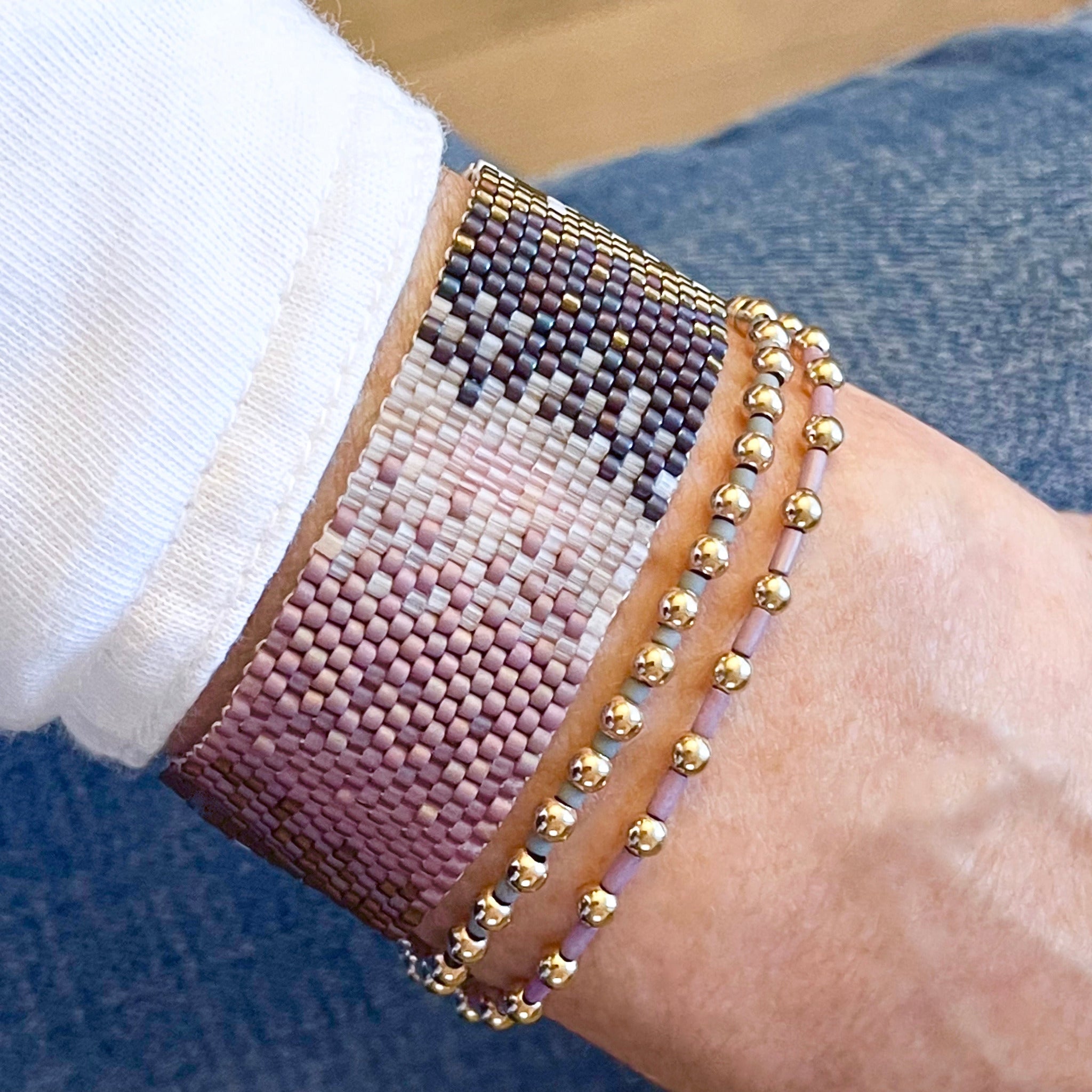 Galactica hotsell Seed Bead Bracelet